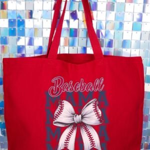 hpvjit-q600-black-homerunmama-hpv-769367.jpg Home Run Mama Canvas Jumbo Tote