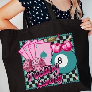 Outlaw Girlie Canvas Jumbo Tote