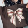 Stitches Baseball Coquette Canvas Jumbo Tote