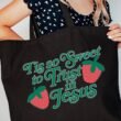 hpvjit-q600-black-tissosweet-hpv-158953.jpg Tis So Sweet Canvas Jumbo Tote