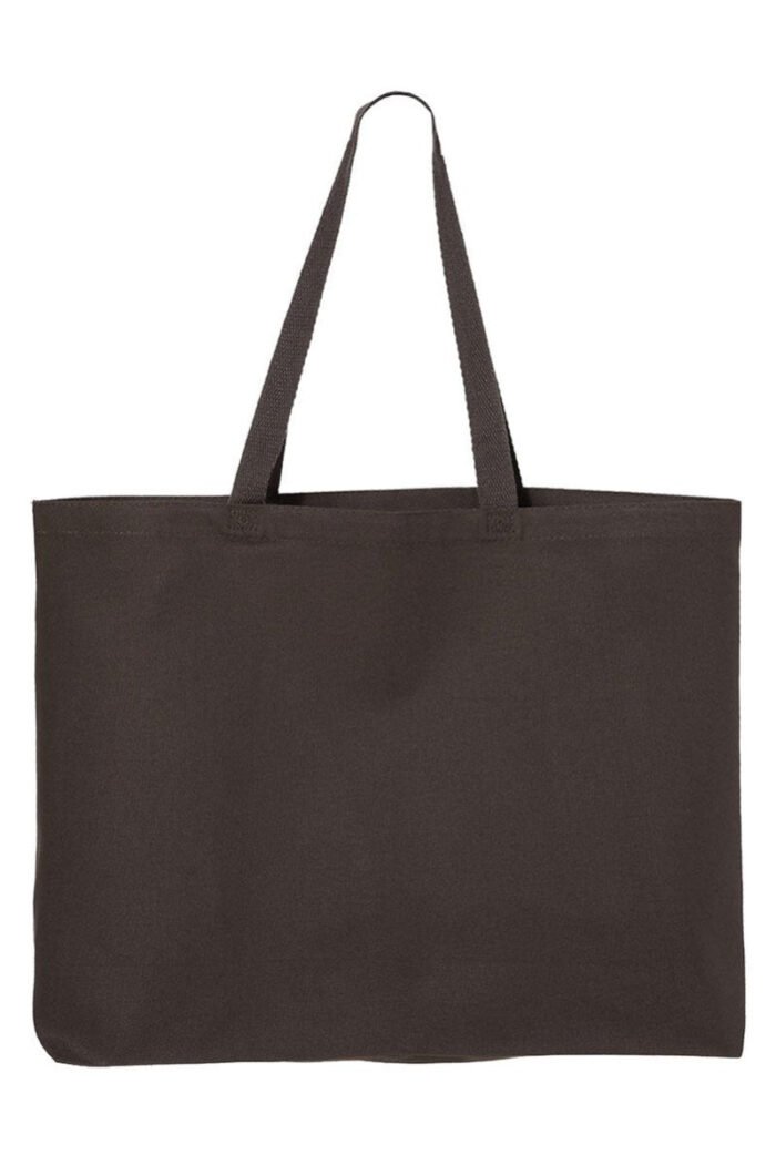 Faux Patchwork Paw Canvas Jumbo Tote