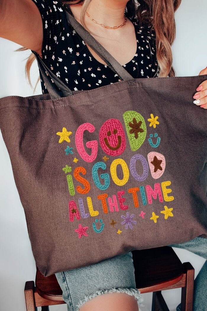 hpvjit-q600-charcoal-fauxyarngodisgood-hpv-8095362.jpg Faux Yarn God Is Good Canvas Jumbo Tote