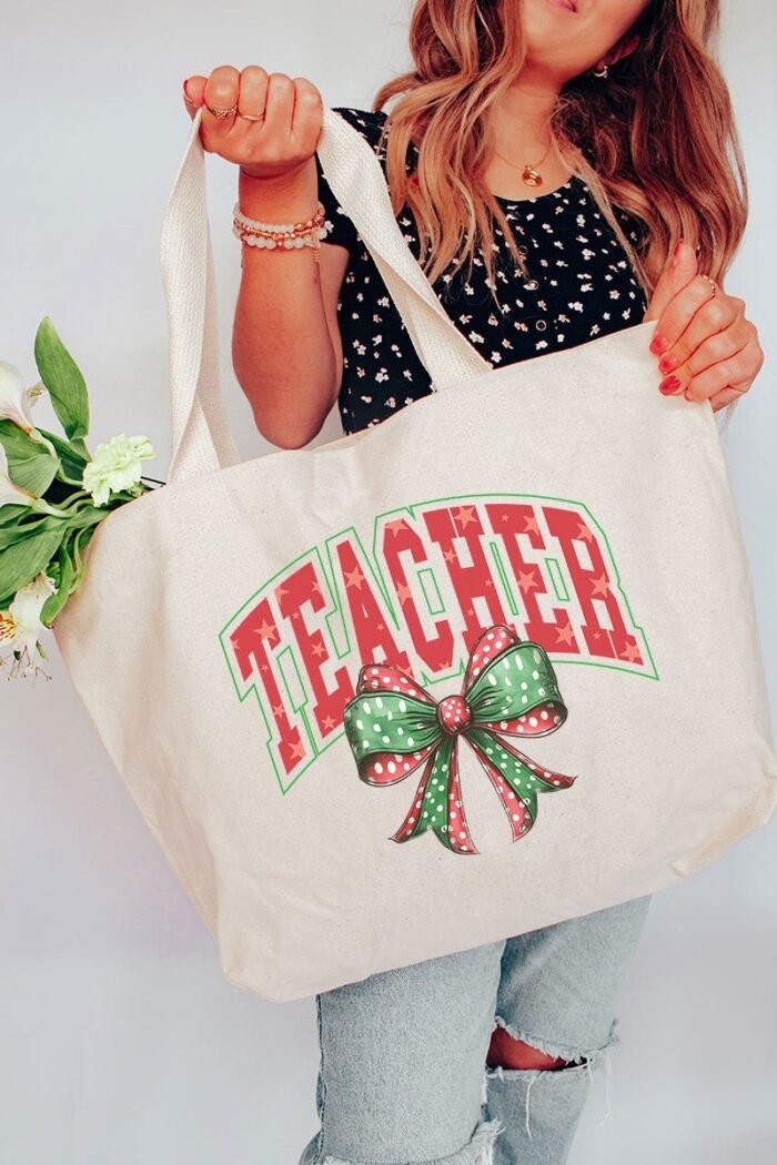 hpvjit-q600-lightpink-archedredandgreenteacher-hpv-914812.jpg Arched Red And Green Teacher Canvas Jumbo Tote