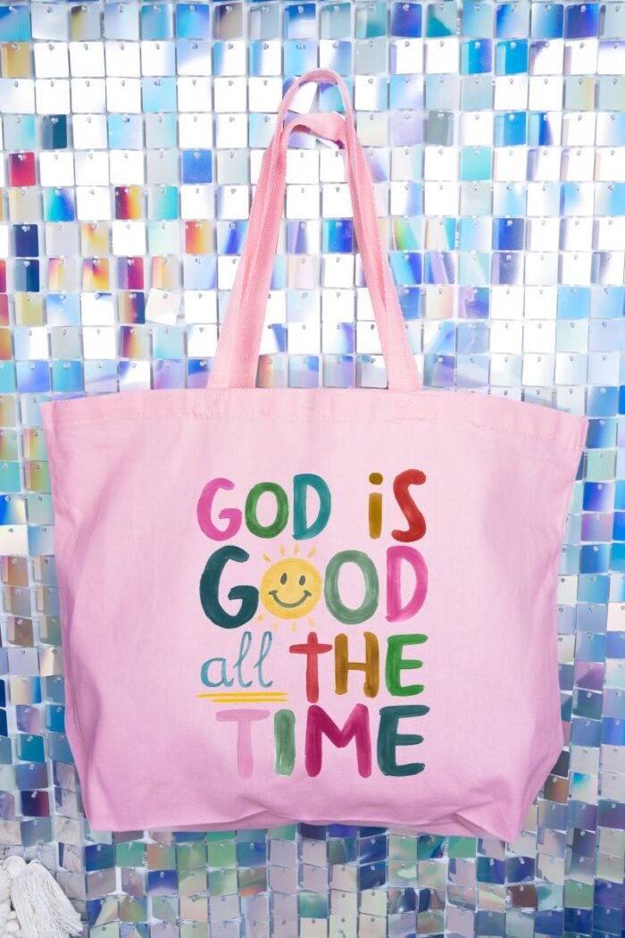 hpvjit-q600-lightpink-colorfulgodisgood-hpv-4091872.jpg Colorful God Is Good Canvas Jumbo Tote