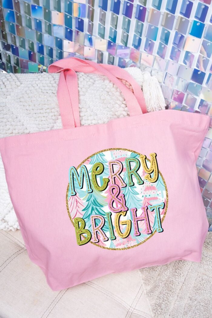 hpvjit-q600-lightpink-pastelmerryandbright-hpv-116330.jpg Pastel Merry And Bright Canvas Jumbo Tote