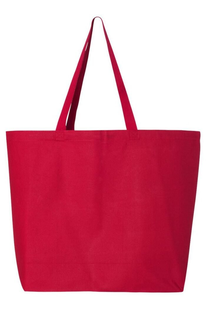 hpvjit-q600-red-homerunmama-hpv-784117.jpg Home Run Mama Canvas Jumbo Tote