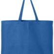 Faux Patchwork Paw Canvas Jumbo Tote