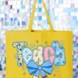 Daisy Days Teach Canvas Jumbo Tote