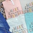 Colorful Make Heaven Crowded Tri-Blend Short Sleeve Tee