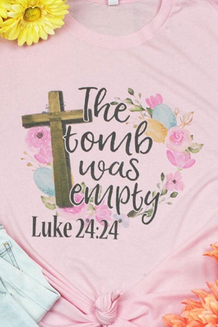 The Tomb Was Empty Tri-Blend Short Sleeve Tee