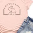 Cottontail Farms Tri-Blend Short Sleeve Tee
