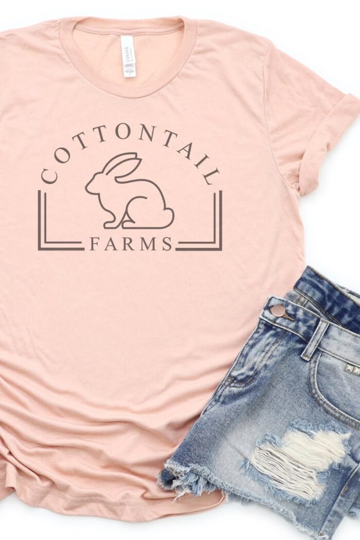 Cottontail Farms Tri-Blend Short Sleeve Tee