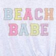 Beach Babe Colorful Tri-Blend Short Sleeve Tee