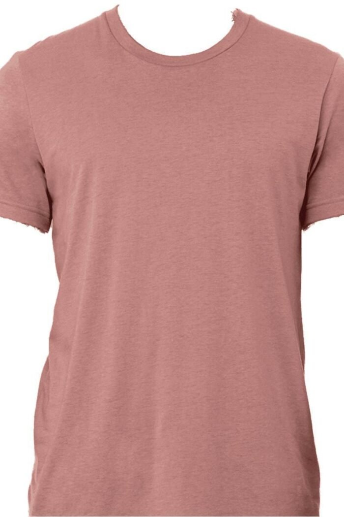 Doodle Bunny Leopard Tri-Blend Short Sleeve Tee