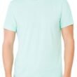 Bunny With Glasses Leopard Tri-Blend Short Sleeve Tee