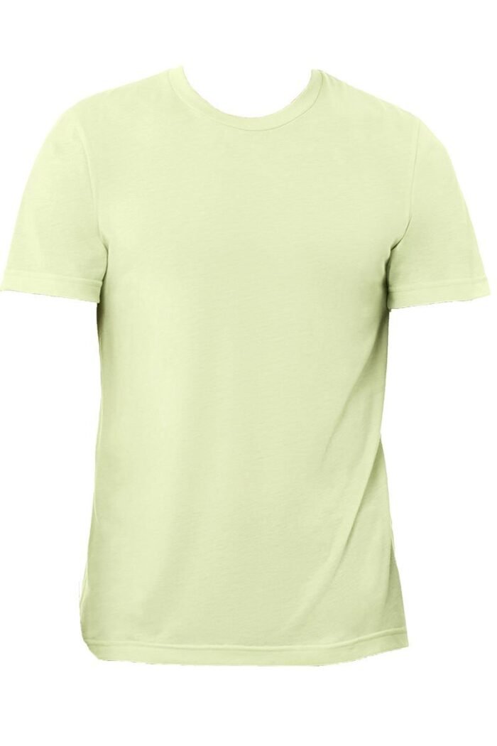 Colorful Let's Go Ghouls Tri-Blend Short Sleeve Tee