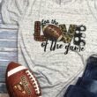 Football Love Of The Game Unisex Short Sleeve Tee