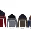 Men's Acrelyc Sweaters With Fleece Lining