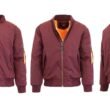 Men's Heavyweight MA-1 Flight Bomber Jacket