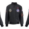 Men's Heavyweight MA-1 Flight Bomber Jacket With Patches