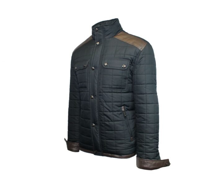 Men's Quilted Utility Pocket Jacket