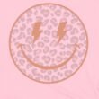 Lightning Cheetah Happy Face Tri-Blend Short Sleeve Tee