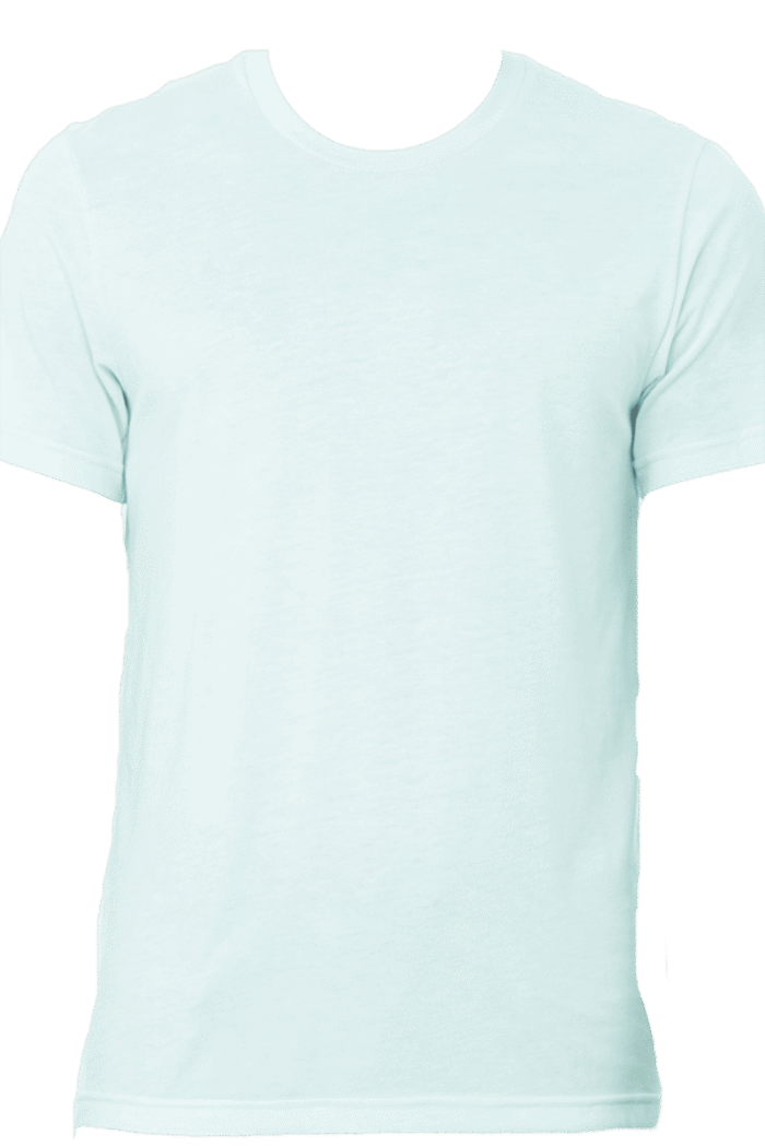 Lightning Cheetah Happy Face Tri-Blend Short Sleeve Tee