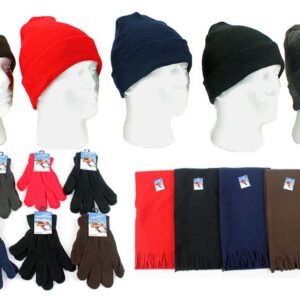 v374300943_s.jpg Cuffed Winter Knit Hats, Magic Gloves, And Solid Fleece Scarves