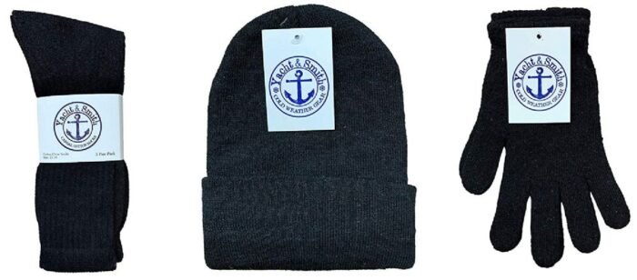 Yacht & Smith Bundle Care Combo Pack, Hats, Gloves, Socks