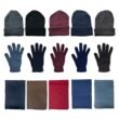 yacht_smith_unisex_3_piece_winter_s_579041.jpg Yacht & Smith Unisex 3 Piece Winter Set Hat, Gloves & Scarf In Assorted Colors